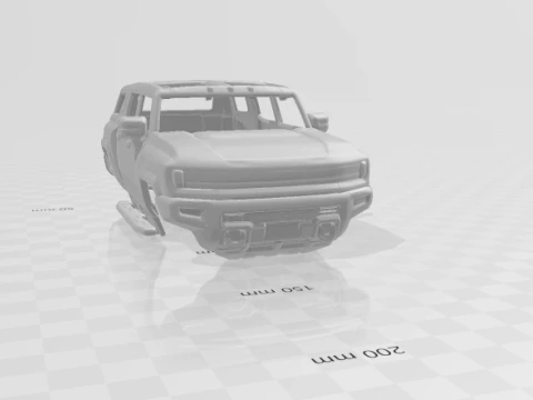 Gmc hummer 3D Print Model