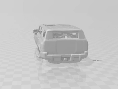 Gmc hummer 3D Print Model