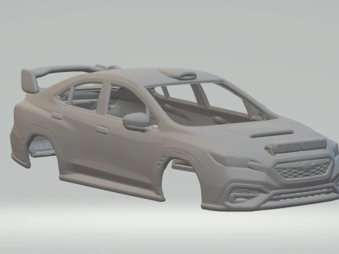 Subaru wrx rally 3D Print Model