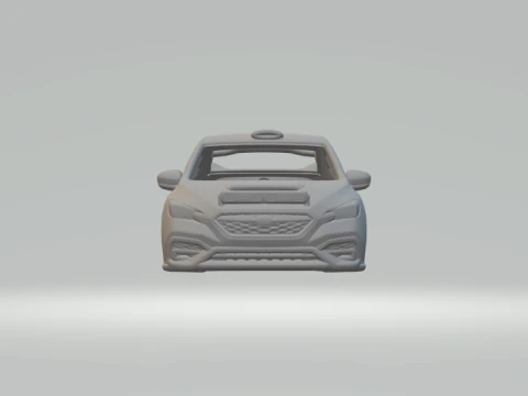 Subaru wrx rally 3D Print Model