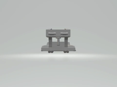 平台輸送ブラジルランドン 3Dプリントモデル