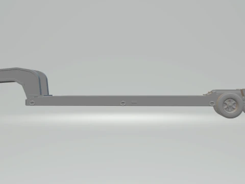 平台輸送ブラジルランドン 3Dプリントモデル