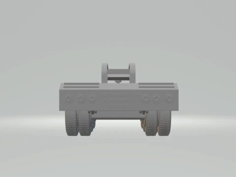 平台輸送ブラジルランドン 3Dプリントモデル