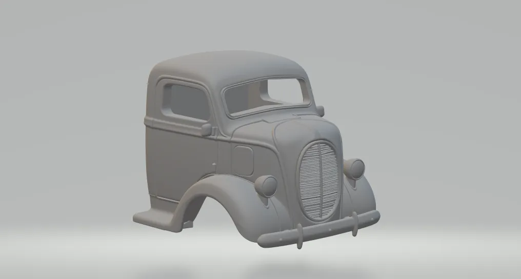Coe 1939 cabin 3D Print Model .c4d .max .obj .3ds .fbx .stl .blend