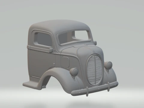 Coe 1939 Kabine 3D Druckmodell