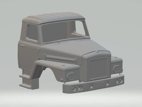 Fuso Mitsubishi NV 1980 Kabine 3D Druckmodell