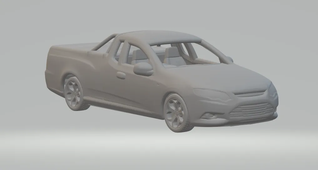 Falcon ute mk7 xre 3D Print Model .c4d .max .obj .3ds .fbx .stl .blend 