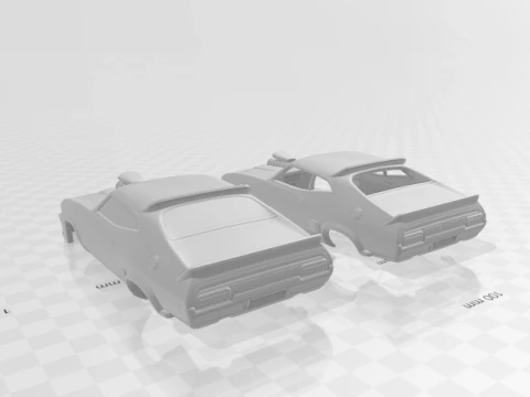 Falcon XB GT V8 Interceptor 3D Print Model