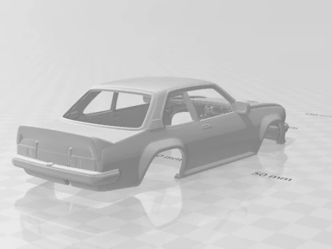 Opel ascona rally 3D Print Model