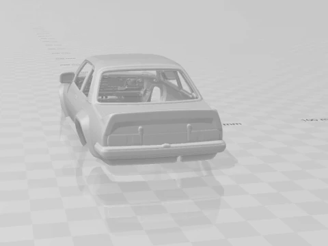 Opel ascona rally 3D Print Model