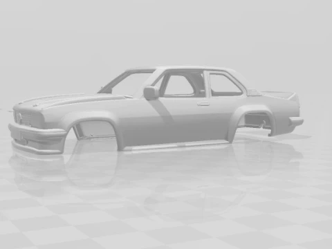 Opel ascona rally 3D Print Model