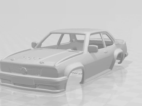Opel ascona rally 3D Print Model
