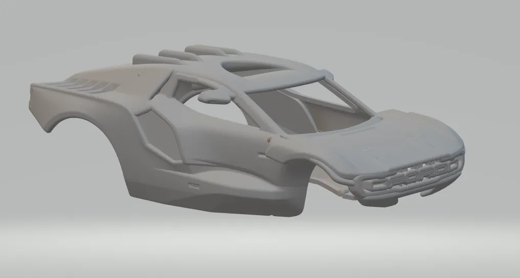 Raptor dakar 3D Print Model .c4d .max .obj .3ds .fbx .stl .blend 