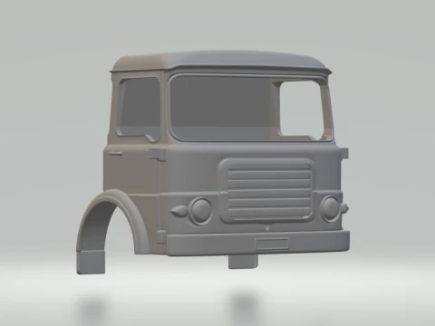 Seddon Atkinson-vrachtwagen 3D printmodel
