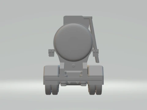 1-64 Lowboy Trailer euro 3D Print Model