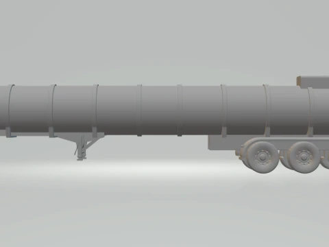 1-64 Chemical Liquid Tanker Trailer 3D Print Model