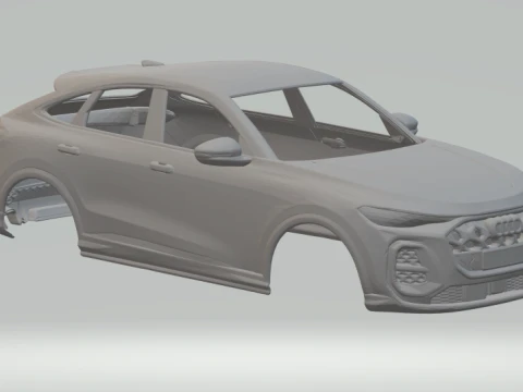 Audi sq5-body slot car 3D Print Model