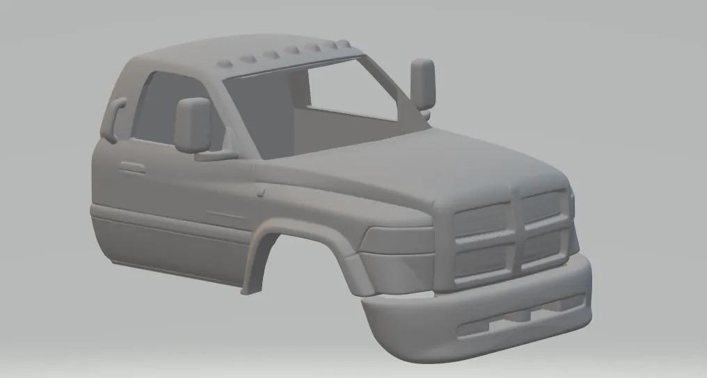Dodge ram 6500 cabin 3D Print Model .c4d .max .obj .3ds .fbx .stl .blend 
