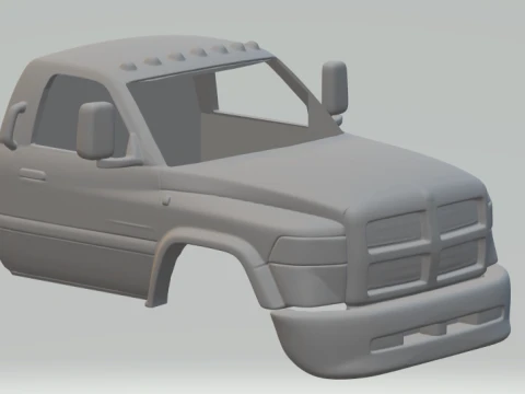 Dodge Ram 6500 Kabine 3D Druckmodell