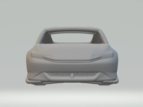 Honda prelude 3D Print Model