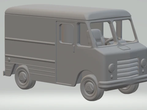 Chevrolet step van 3D Print Model