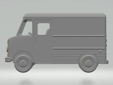 Chevrolet step van 3D Print Model