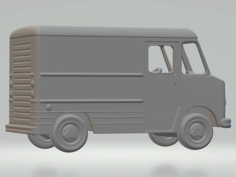 Chevrolet step van 3D Print Model
