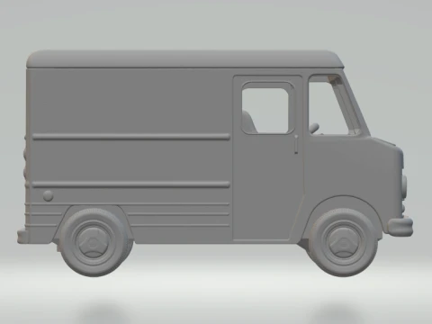 Chevrolet step van 3D Print Model