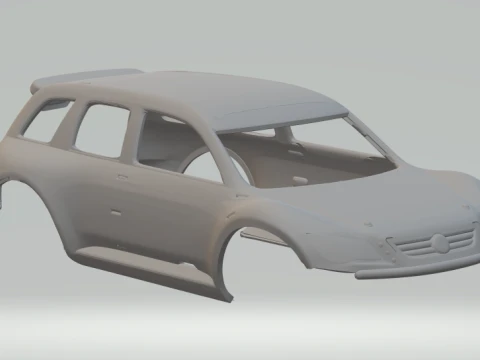 Vw touareg 3D Принт Модель