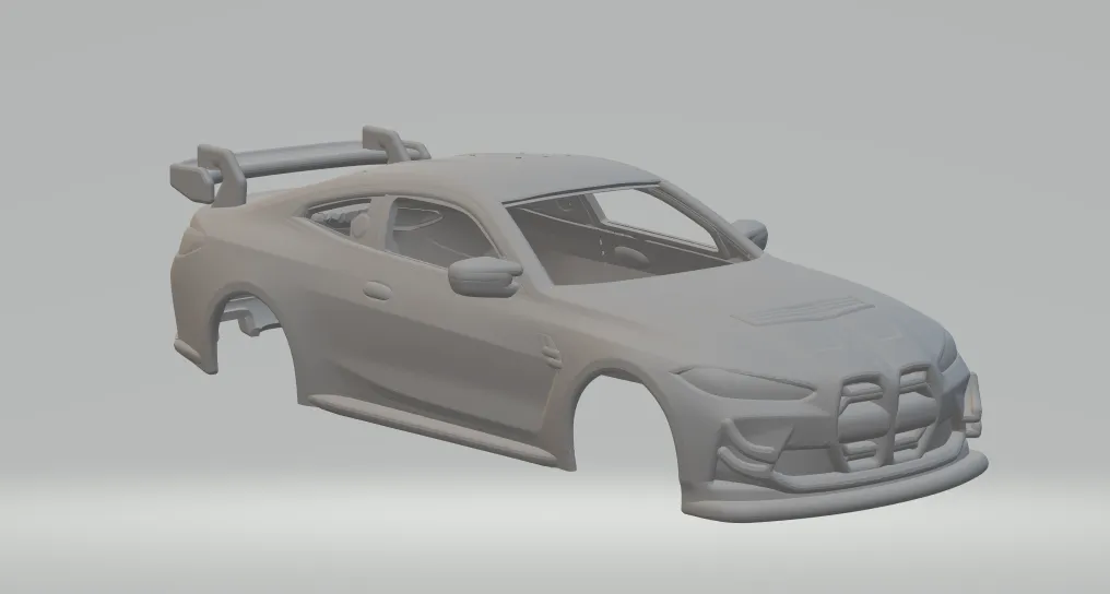 M4 gt 3D Print Model .c4d .max .obj .3ds .fbx .stl .blend 