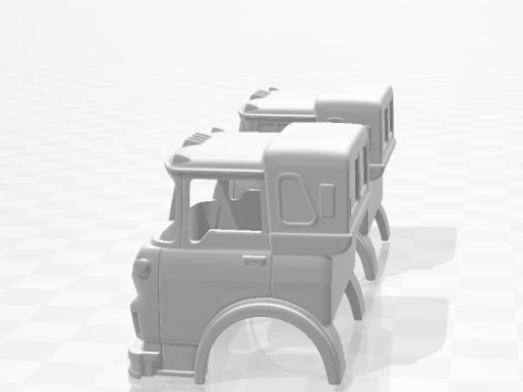 Gmc cabin sleeper 3D Print Model