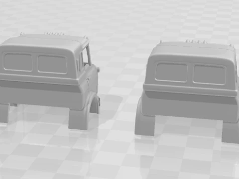 Gmc cabin sleeper 3D Print Model
