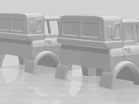 Gmc cabin sleeper 3D Print Model