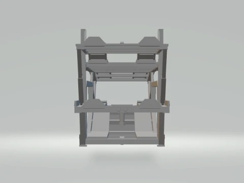 Vehicle transport trailer 3D Print Model