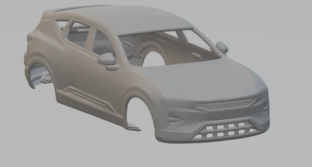 Polestar 3 3D Print Model .c4d .max .obj .3ds .fbx .stl .blend