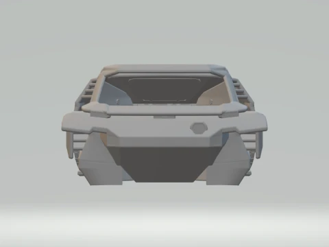 Dacia sandrider 3D Print Model