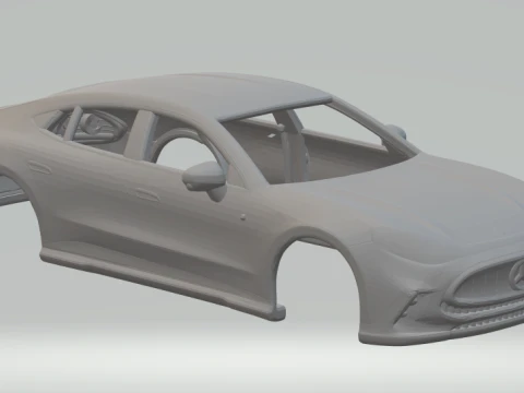 Mercedes-AMG GT 4-Door 3D Print Model