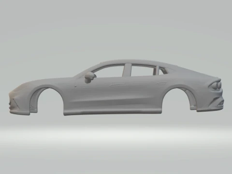 Mercedes-AMG GT 4-Door 3D Print Model