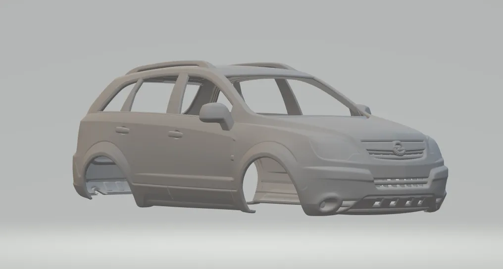 Opel antara Modello di stampa 3D .c4d .max .obj .3ds .fbx .stl .blend 