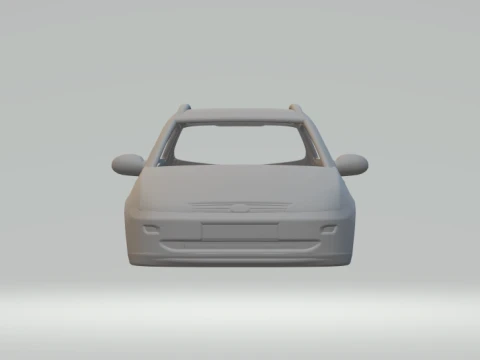 Focus wagon 3D Print Model