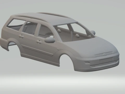 Focus wagon 3D Print Model