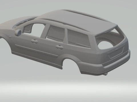 Focus wagon 3D Print Model