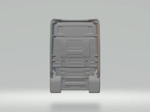 Scania cabin 3D Print Model