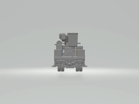 Chevrolet service truck 3D Print Model