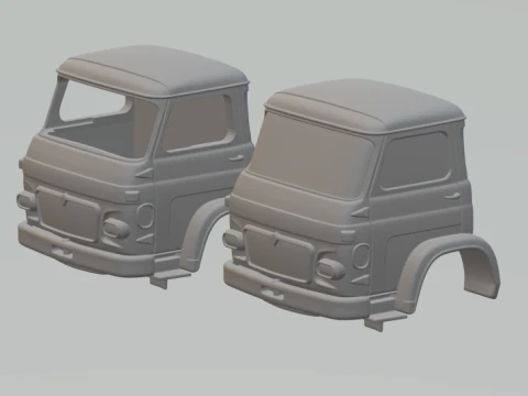 MAN 7126F Pritschenwagen 196871 Modello di stampa 3D