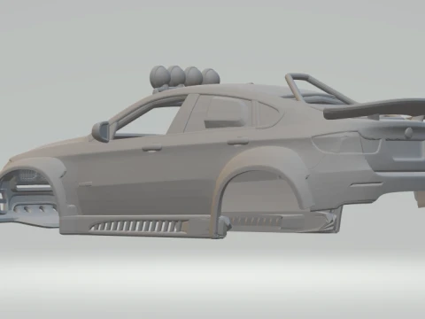 X6 custom 3D Print Model
