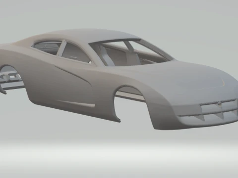 Dodge charger Modello di stampa 3D