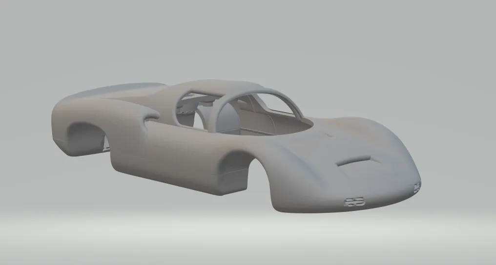 Porsche 910 3D Print Model .c4d .max .obj .3ds .fbx .stl .blend 