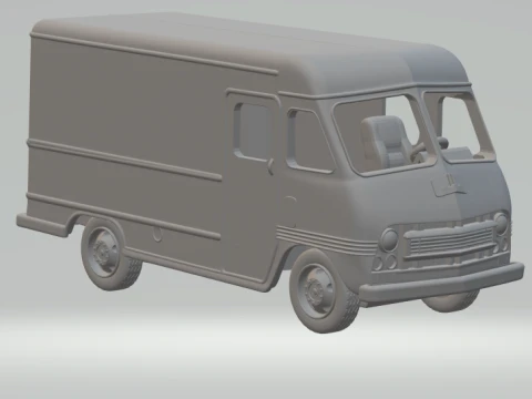 Dodge stepvan 3D printmodel