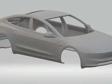 Tesla model 3 2024 Model do druku 3D